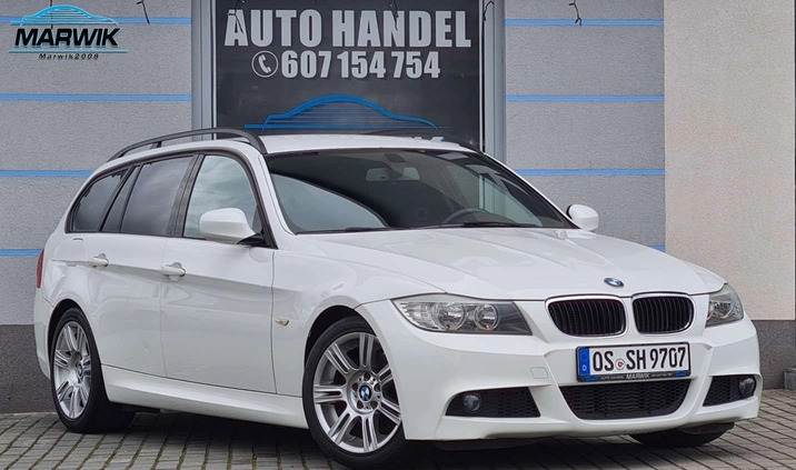 BMW Seria 3 cena 25900 przebieg: 186787, rok produkcji 2009 z Skoki małe 277